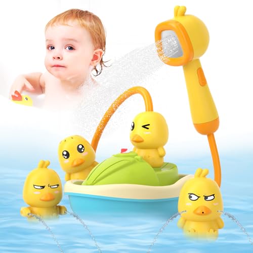 KBIBCK Badewannenspielzeug, Baby Badespielzeug mit Duschkopf, Wasserspielzeug Kinder, Badespielzeug für Kinder, Kinders Badespaß Geschenk Mädchen Junge KBIBCK Badewannenspielzeug, Baby Badespielzeug mit Duschkopf, Wasserspielzeug Kinder, Badespielzeug für Kinder, Kinders Badespaß Geschenk Mädchen Junge von KBIBCK