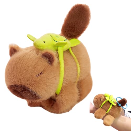 KBIBCK Capybara Schnapparmband, Schnapparmband Kinder, Capybara Slap Armband, Capybara Stofftier Armbänder, Plüsch Slap Bands Spielzeug für Kinder Geschenk KBIBCK Capybara Schnapparmband, Schnapparmband Kinder, Capybara Slap Armband, Capybara Stofftier Armbänder, Plüsch Slap Bands Spielzeug für Kinder Geschenk von KBIBCK