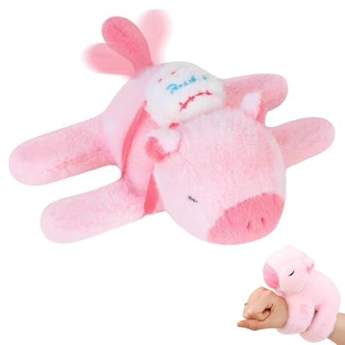 KBIBCK Capybara Schnapparmband, Capybara Kuscheltier, Capybara Slap Armband, Capybara Plüsch Slap Bands, für Jungen & Mädchen Geschenk KBIBCK Capybara Schnapparmband, Capybara Kuscheltier, Capybara Slap Armband, Capybara Plüsch Slap Bands, für Jungen & Mädchen Geschenk von KBIBCK