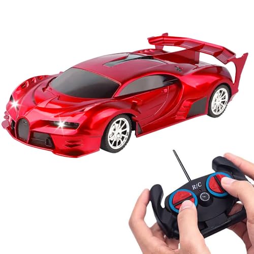 KBIBCK Ferngesteuertes Auto Kinder, Hochgeschwindigkeits RC Auto Spielzeug, Fernsteuerung Auto Straßenmaßstab 1:18, 2.4 GHz Elektrisches Spielzeugauto für Jungen Mädchen ab 3 4 5 6 7 8 9 Jahre RC Car von KBIBCK