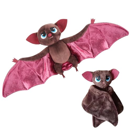 KBIBCK Fledermaus Kuscheltier, 42 x 19 cm Fledermaus Plüsch Toy, Transylvania FledermausKuscheltier, Halloween Kuscheltier Fledermausr, Weich Fledermauss Plüschtier, Geschenke für Kinder, Erwachsene KBIBCK Fledermaus Kuscheltier, 42 x 19 cm Fledermaus Plüsch Toy, Transylvania FledermausKuscheltier, Halloween Kuscheltier Fledermausr, Weich Fledermauss Plüschtier, Geschenke für Kinder, Erwachsene von KBIBCK