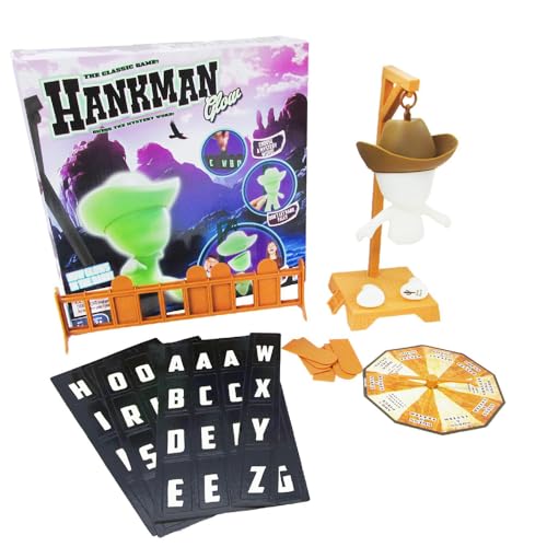 KBIBCK Hangman Magnetic Word Game, Glowing In The Dark Travel Game, Magnetisches Hangmans Brettspiel, Magnetic Hangman Mystery Word Guessing Game, Creative Gathering Toys for Kids Erwachsene (Gelb) KBIBCK Hangman Magnetic Word Game, Glowing In The Dark Travel Game, Magnetisches Hangmans Brettspiel, Magnetic Hangman Mystery Word Guessing Game, Creative Gathering Toys for Kids Erwachsene (Gelb) von KBIBCK