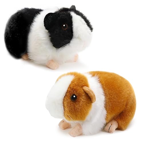 KBIBCK Plüschtier Meerschweinchen, 18cm Meerschweinchen Plüschtiere, Kuscheltier Meerschweinchen, Meerschweinchen Stofftier für Jungen Mädchen Partybedarf Kinder Geburtstagsgeschenk von KBIBCK