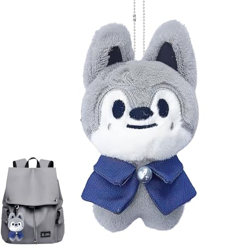 KBIBCK Stray Kids Puppe, 10cm Stray Kids Puppe Plüsch Spielzeug, Stray Kids Niedliches Tierplüschtier, Stray Kids Skzoo, Skzoo Plush, Stray Kids Cartoon Süßes Kuscheltier Spielzeug von KBIBCK