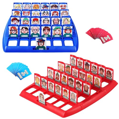 KBIBCK Wer Ist Es, Ratespiel Wer Bin Ich, Family Erraten Spiele, Wer Bin Ich Spiel, Spiel für Kinder ab 6 Jahren für 2 Spieler, Logische Argumentation Freizeit für Familien- Und Partyspaß KBIBCK Wer Ist Es, Ratespiel Wer Bin Ich, Family Erraten Spiele, Wer Bin Ich Spiel, Spiel für Kinder ab 6 Jahren für 2 Spieler, Logische Argumentation Freizeit für Familien- Und Partyspaß von KBIBCK