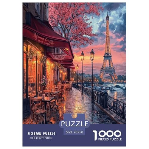 Eiffelturm Puzzle 1000-teilige Schwer Puzzle Spielzeug Pädagogisches Spiel Impossible Herausforderungsspielzeug Für Erwachsene Und Kinder in Bewährter 70x50cm/1000pcs Eiffelturm Puzzle 1000-teilige Schwer Puzzle Spielzeug Pädagogisches Spiel Impossible Herausforderungsspielzeug Für Erwachsene Und Kinder in Bewährter 70x50cm/1000pcs von KBLDYAFB