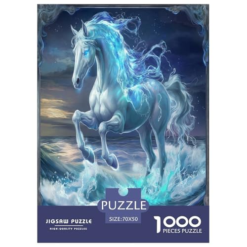 Fine Pferd Puzzle 1000 Teile Schwer Puzzle Spielzeug Lernspiel Impossible Herausforderung Spielzeug Für Erwachsene Und Kinder Ab 14 Jahren 70x50cm/1000pcs Fine Pferd Puzzle 1000 Teile Schwer Puzzle Spielzeug Lernspiel Impossible Herausforderung Spielzeug Für Erwachsene Und Kinder Ab 14 Jahren 70x50cm/1000pcs von KBLDYAFB