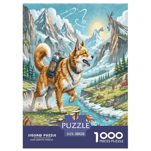 Fox Terrier Puzzles 1000 Teile Schwer Puzzle Spielzeug Pädagogisches Spiel Impossible Herausforderungsspielzeug Für Erwachsene Und Kinder in Bewährter 38x26cm/1000pcs Fox Terrier Puzzles 1000 Teile Schwer Puzzle Spielzeug Pädagogisches Spiel Impossible Herausforderungsspielzeug Für Erwachsene Und Kinder in Bewährter 38x26cm/1000pcs von KBLDYAFB