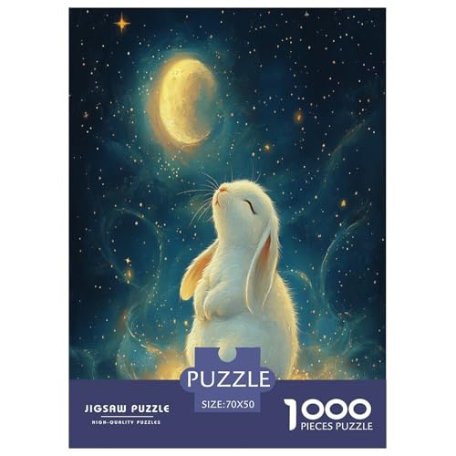 Kaninchen Puzzles 1000 Teile Schwer Puzzle Spielzeug Lernspiel Impossible Herausforderung Spielzeug Für Erwachsene Und Kinder Ab 14 Jahren 70x50cm/1000pcs Kaninchen Puzzles 1000 Teile Schwer Puzzle Spielzeug Lernspiel Impossible Herausforderung Spielzeug Für Erwachsene Und Kinder Ab 14 Jahren 70x50cm/1000pcs von KBLDYAFB