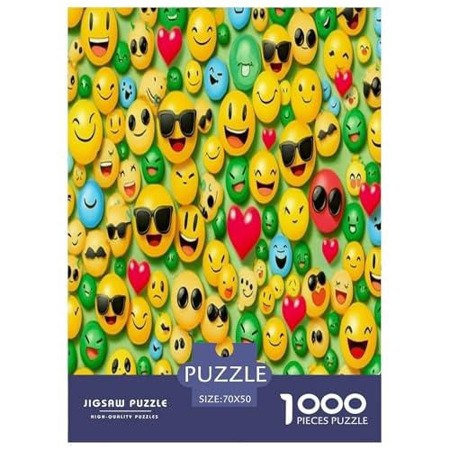 Lächelndes Gesicht Puzzle 1000 Teile Schwer Puzzle Spielzeug Lernspiel Impossible Herausforderungsspielzeug Für Erwachsene Und Kinder Ab 14 Jahren 70x50cm/1000pcs Lächelndes Gesicht Puzzle 1000 Teile Schwer Puzzle Spielzeug Lernspiel Impossible Herausforderungsspielzeug Für Erwachsene Und Kinder Ab 14 Jahren 70x50cm/1000pcs von KBLDYAFB