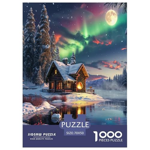 Norwegische Aurora Puzzles 1000 Teile Schwer Puzzle Spielzeug Pädagogisches Spiel Impossible Herausforderungsspielzeug Für Erwachsene Kinder 70x50cm/1000pcs Norwegische Aurora Puzzles 1000 Teile Schwer Puzzle Spielzeug Pädagogisches Spiel Impossible Herausforderungsspielzeug Für Erwachsene Kinder 70x50cm/1000pcs von KBLDYAFB