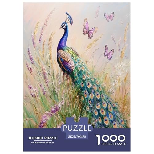 Pfauen Puzzle 1000 Teile Schwer Puzzle Spielzeug Pädagogisches Spiel Impossible Herausforderungsspielzeug Für Erwachsene Und Kinder Ab 12 Jahren 70x50cm/1000pcs Pfauen Puzzle 1000 Teile Schwer Puzzle Spielzeug Pädagogisches Spiel Impossible Herausforderungsspielzeug Für Erwachsene Und Kinder Ab 12 Jahren 70x50cm/1000pcs von KBLDYAFB