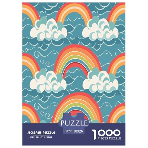 Regenbogen Puzzle 1000 Teile Schwer Puzzle Spielzeug Pädagogisches Spiel Impossible Herausforderung Spielzeug Für Erwachsene Und Kinder Ab 14 Jahren 38x26cm/1000pcs Regenbogen Puzzle 1000 Teile Schwer Puzzle Spielzeug Pädagogisches Spiel Impossible Herausforderung Spielzeug Für Erwachsene Und Kinder Ab 14 Jahren 38x26cm/1000pcs von KBLDYAFB