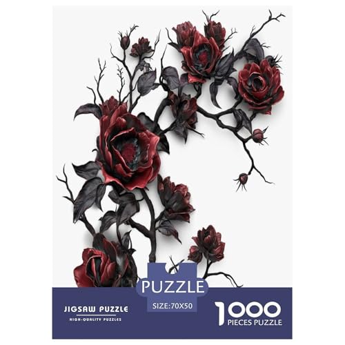 Rose Puzzle 1000 Teile Schwer Puzzle Spielzeug Pädagogisches Spiel Impossible Herausforderung Spielzeug Für Erwachsene Und Kinder Ab 14 Jahren 70x50cm/1000pcs Rose Puzzle 1000 Teile Schwer Puzzle Spielzeug Pädagogisches Spiel Impossible Herausforderung Spielzeug Für Erwachsene Und Kinder Ab 14 Jahren 70x50cm/1000pcs von KBLDYAFB