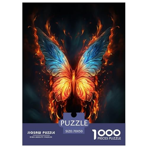 Schmetterling Puzzle 1000 Teile Schwer Puzzle Spielzeug Pädagogisches Spiel Impossible Herausforderungsspielzeug Für Erwachsene Und Kinder in Bewährter 70x50cm/1000pcs Schmetterling Puzzle 1000 Teile Schwer Puzzle Spielzeug Pädagogisches Spiel Impossible Herausforderungsspielzeug Für Erwachsene Und Kinder in Bewährter 70x50cm/1000pcs von KBLDYAFB
