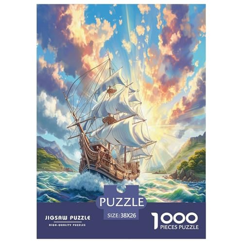 Segelboot Puzzles 1000 Teile Schwer Puzzle Spielzeug Lernspiel Impossible Herausforderung Spielzeug Für Erwachsene Und Kinder Ab 14 Jahren 38x26cm/1000pcs Segelboot Puzzles 1000 Teile Schwer Puzzle Spielzeug Lernspiel Impossible Herausforderung Spielzeug Für Erwachsene Und Kinder Ab 14 Jahren 38x26cm/1000pcs von KBLDYAFB