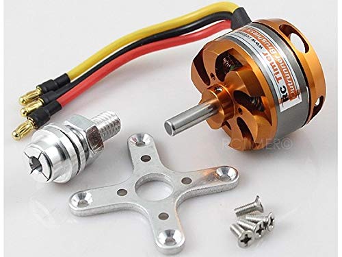 KBREE BC3530 3530 1100KV 1400KV 1700KV Außenläufer Brushless Motor FPV Multirotor mit 5.0mm Wellenmotoren Mount Drone Zubehör (Farbe: 1400KV) ( Color : 1400KV ) von KBREE