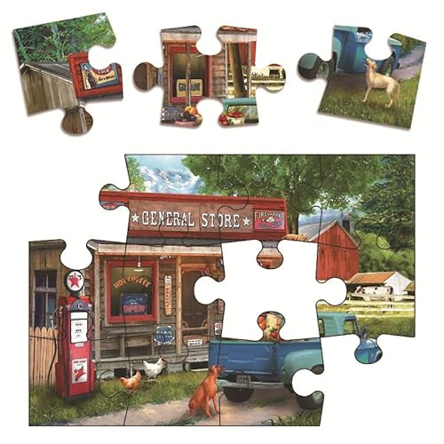 3D-Puzzle aus Holz: – Personalisiertes Puzzle, kein Kleber erforderlich, wiederverwendbares Puzzle(12C 14 Wooden Box) von KCHYCV