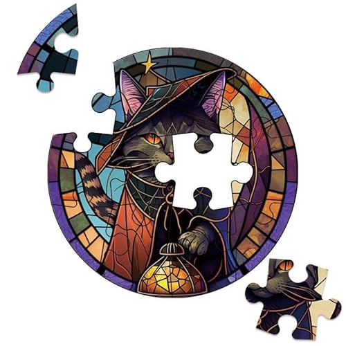 3D-Puzzle aus Holz: – Personalisiertes Puzzle, kein Kleber erforderlich, wiederverwendbares Puzzle(12Y 16 mesh Bag) von KCHYCV