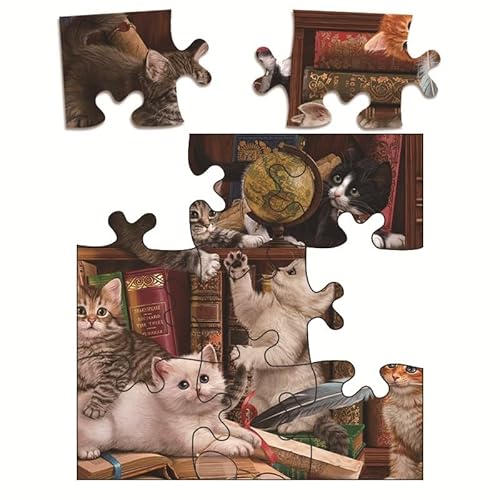 3D-Puzzle aus Holz: – Personalisiertes Puzzle, kein Kleber erforderlich, wiederverwendbares Puzzle(9Z 1 Wooden Box) von KCHYCV