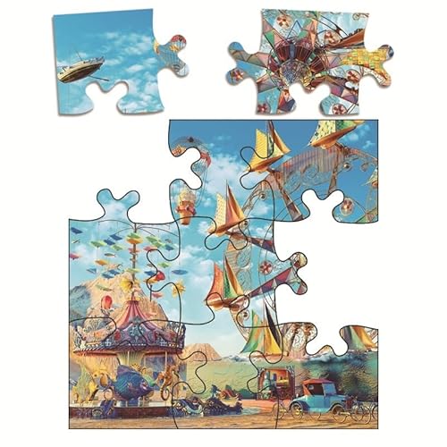 3D-Puzzle aus Holz: – Personalisiertes Puzzle, kein Kleber erforderlich, wiederverwendbares Puzzle(9Z 21 Wooden Box) von KCHYCV