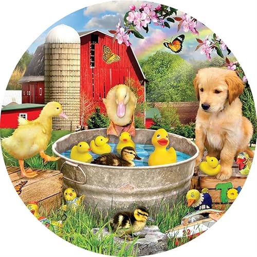 3D-Puzzle aus Holz: – Personalisiertes Puzzle, kein Kleber erforderlich, wiederverwendbares Puzzle(Duck A3) von KCHYCV