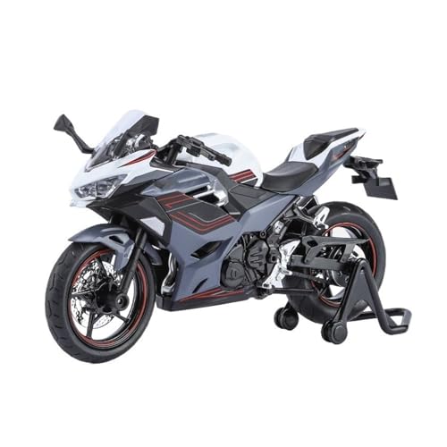 KCYSLY Für K&awasaki Für Ninja 400 Metallmodell Diecast Motorrad Fahrzeug Legierung Modell 1:12(Size:Noir) von KCYSLY