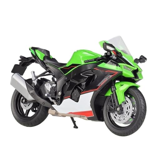 KCYSLY Für K&awasaki Für Ninja ZX-10R Legierung Motorrad Modell Druckguss Metall Motorrad Modell 1:12(Size:Green no Box) von KCYSLY