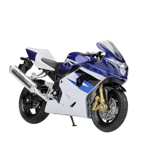 KCYSLY Für S&uzuki Für GSX-R750 Legierung Motorrad Modell Druckguss Metall Racing Motorrad Modell 1:18(Size:Without Retail Box) von KCYSLY