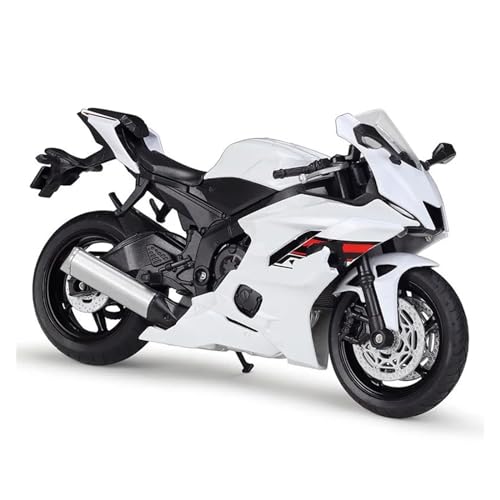 KCYSLY Für Y&amah Für YZF-R6 YZFR6 2020 Motorradmodelle Legierungsmodell 1:12(Size:White) von KCYSLY