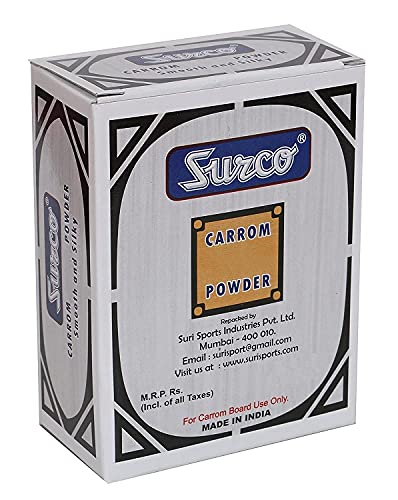 KDW Surco Professional Carrom Board Pulver für Carrom Board (200 g) von KD Willmax