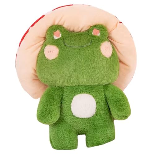 KDAMGOQE Plüschpuppe 42 cm Frosch Plüschspielzeug niedlicher Plüsch Frosch gefüllt Plüsch Puppe weich von KDAMGOQE