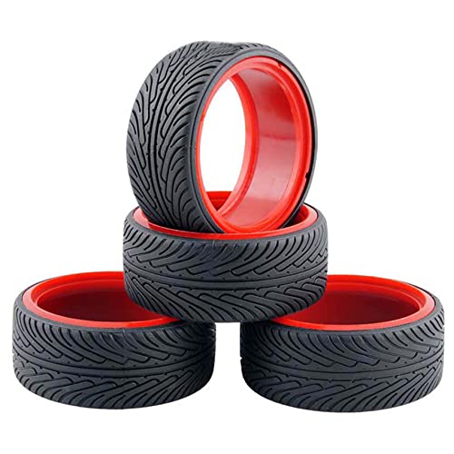 KEEDA 1/10 RC Drift Car Reifen Hart Kunststoff Reifen für 1:10 Tamiya HSP HPI Kyosho Racing Drifting Modell Auto KEEDA 1/10 RC Drift Car Reifen Hart Kunststoff Reifen für 1:10 Tamiya HSP HPI Kyosho Racing Drifting Modell Auto von KEEDA