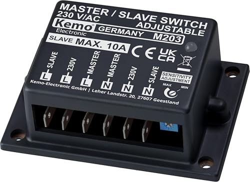 Kemo M203 Master Slave Schalter Baustein 230 V/AC von KEMO