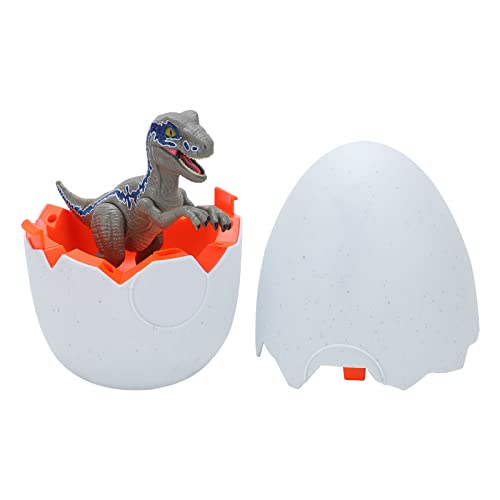 KENANLAN Intelligentes Dinosaurier-Ei-Spielzeug, Lebendiges Dinosaurier-Schlüpfspielzeug mit Touch-Sensor-Licht für Jungen und Mädchen (Raptor-Form) von KENANLAN