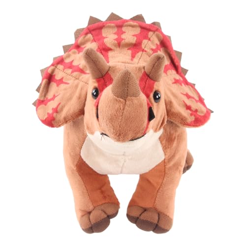 KENANLAN Weiches Gefülltes Triceratops Spielzeug, Cartoon Multifunktions Stimulations Triceratops Plüschspielzeug für Kinder von KENANLAN