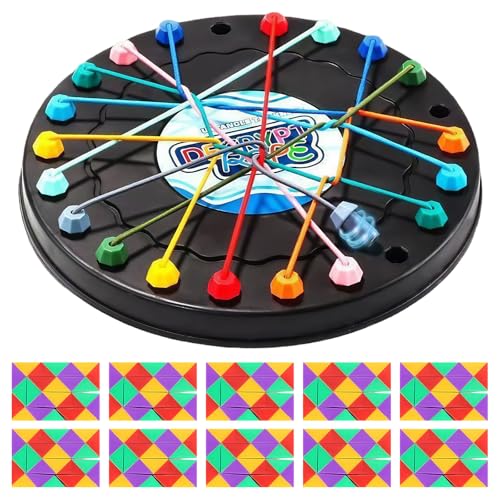 Knobelspiele für Kinder Ab 10, Fentar Brainy Knots Spiel, Spiel Rope Challenge Puzzle Knobelspiele mit Seil Logik Strategiespiel Logik Spiele Knot für Kinder ab 8, Familienspiele 2 bis 4 Spieler Knobelspiele für Kinder Ab 10, Fentar Brainy Knots Spiel, Spiel Rope Challenge Puzzle Knobelspiele mit Seil Logik Strategiespiel Logik Spiele Knot für Kinder ab 8, Familienspiele 2 bis 4 Spieler von KEORHEZ