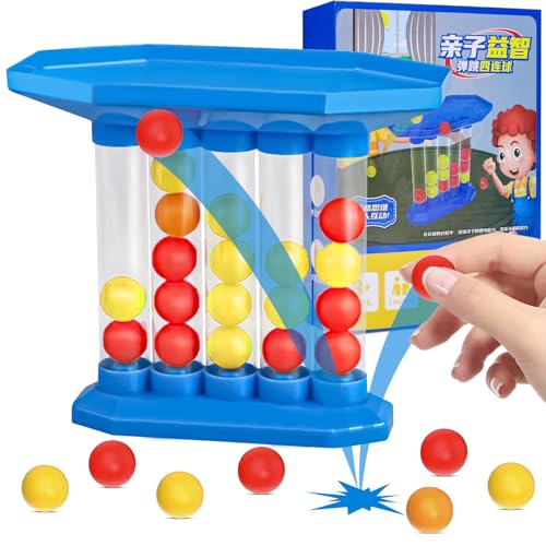 Bouncing Ball Tischspie Bounce Off Game Jumping Ball Tabletop Ping Pong Spielballspiel Bouncing Ball Familie Freunde Party Spiele für Kinder Erwachsene von KERANEET