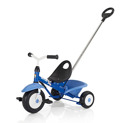 Kettler Funtrike Waldi - das coole Dreirad mit Schiebestange - Kinderdreirad für Kinder ab 2 Jahren - stabiles Kinderfahrzeug inkl. kippbarer Sandschale - blau Kettler Funtrike Waldi - das coole Dreirad mit Schiebestange - Kinderdreirad für Kinder ab 2 Jahren - stabiles Kinderfahrzeug inkl. kippbarer Sandschale - blau von KETTLER
