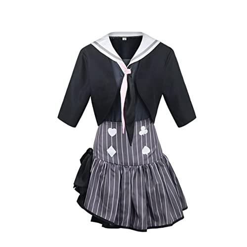 Anime Akiyama Mizuki Cosplay Kostüm Kleid Full Set Halloween Party Uniform Outfit,Set-S von KEYGEM