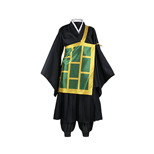 Anime Geto Suguru Cosplay Kostüme Kimono Robe Full Set Halloween Party Outfits,Set-S von KEYGEM