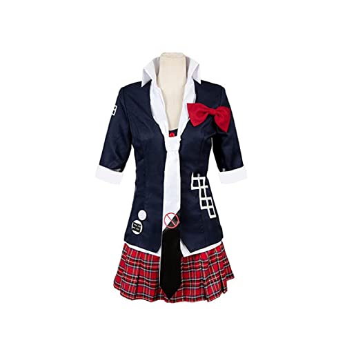 Frauen Enoshima Junko Cosplay Kostüm Schuluniformanzug Halloween Outfit,L-Set von KEYGEM