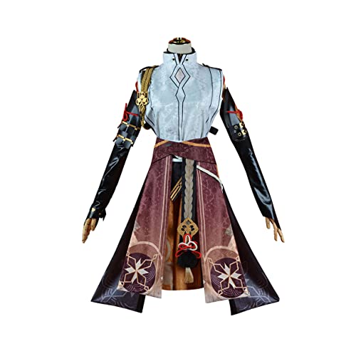 Shikanoin Heizou Cosplay Kostüm Kleid Kostüm Uniform Anime Party Rollenspiel Kleidung,Set-XXL von KEYGEM