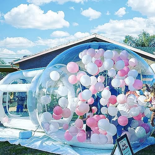 Aufblasbares Blasenhaus, Party-Ballon-Seifenblasenhaus/Aufblasbares Blasenzelt mit durchsichtiger Kuppel/Gewerblich/Outdoor/Hinterhof/Garten(400cm) von KEuLen