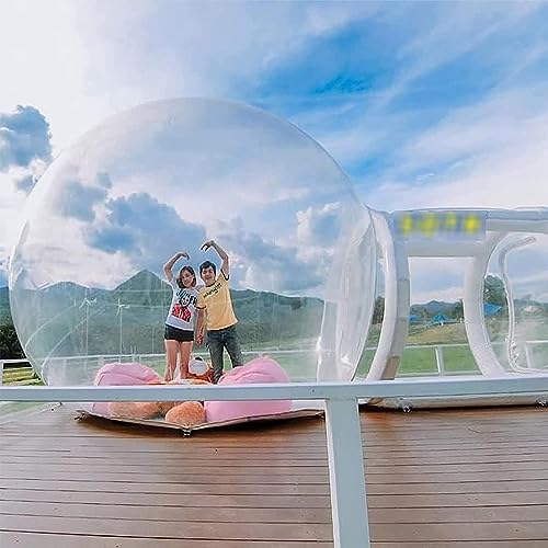 Aufblasbares klares Blasenhaus, Mit Haartrockner Transparent Outdoor Camping Camping Panorama Haus Werbung Ausstellung(500cm) von KEuLen