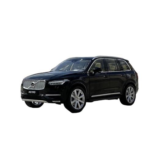 KFHBNI Sammlermodelle von Spielzeugautos 1:18 XC90 SUV Legierung Automodell Druckguss Metall Spielzeugfahrzeuge Automodell Simulation Sammlung Kindergeschenke Dekoration(Black Foam Box) von KFHBNI