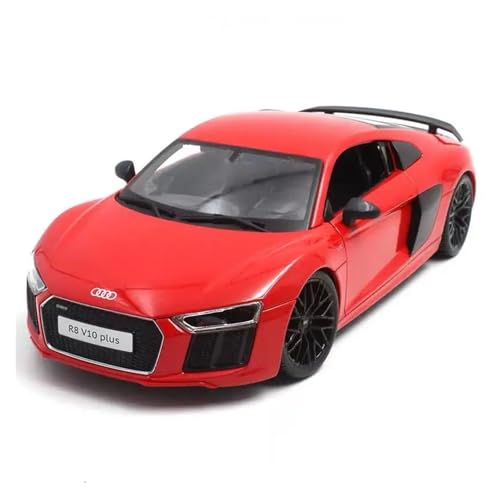 Sammlermodelle von Spielzeugautos 1:18 R8 V10 Plus Legierung Sportwagenmodell Druckguss Metall Spielzeugfahrzeug Automodell Hohe Simulation Sammlung Kinder Geschenk von KFHBNI