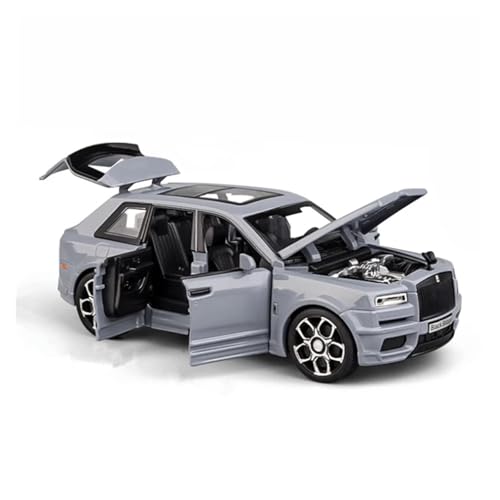 Sammlermodelle von Spielzeugautos 1:32 Cullinan SUV Legierung Luxy Automodell Druckguss Metall Spielzeugauto Fahrzeuge Modell Simulation Ton und Licht Kinder Geschenk(Gray) von KFHBNI