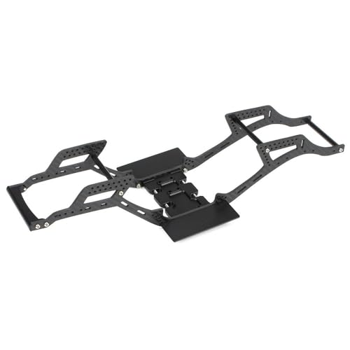 Carbonfaser-Rahmen-Kit kompatibel mit 1/10 RC II und Achsmontage (Chassis Kit) von KFJHTWG