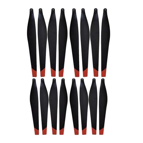 KFJHTWG 16 Stück Kohlefaser-Nylon-Propeller R5413 R5415 CW CCW kompatibel mit T40 T50 Drohnenzubehör und ähnlichen Modellen(Nylon Blades) von KFJHTWG